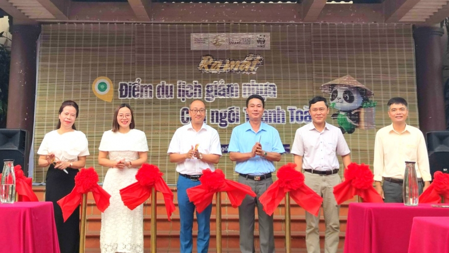 Ra mắt “Điểm du lịch giảm nhựa” tại Cầu ngói Thanh Toàn